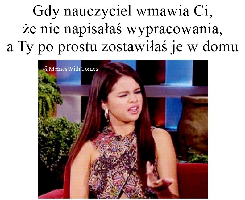 memeswithgomez's tweet photo. follow = follow back
#majowefolllowspree 
#wiosennefolllowspree 
#zdjeciaktorenieprzestanamniesmieszyc https://t.co/PQo7l6D3vI