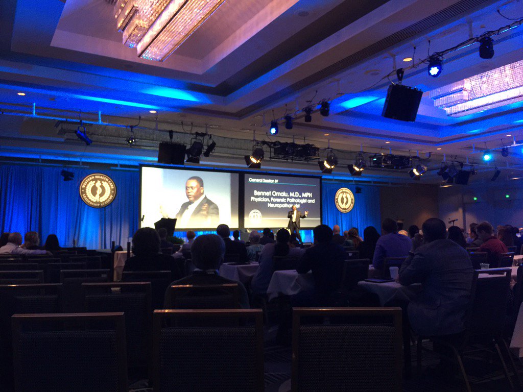 KYLAF0RNIA's tweet photo. .@bennetomalu9168: The best thing I can do is be myself, says Dr. Bennet Omalu #WHCLead https://t.co/QyNvHyovlS