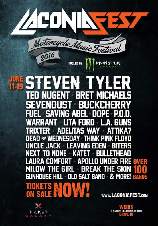 Leavingeden's tweet photo. #LaconiaFest Largest #MCWeek #MusicFestival June11-19 #LeavingEden only band playing all 9days #Rt #Follow https://t.co/HKsOsX6xVO