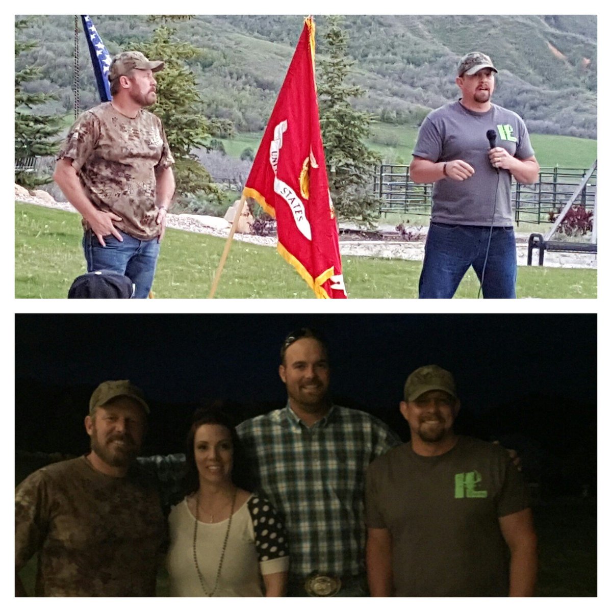 Connelly1Kemp's tweet photo. Had a chance to meet 2 men, Mark"OZ"Geist &amp; John"TIG"Tiegan. These 2 are heroes who saved American lives in Benghazi https://t.co/FSTtl9ow5V
