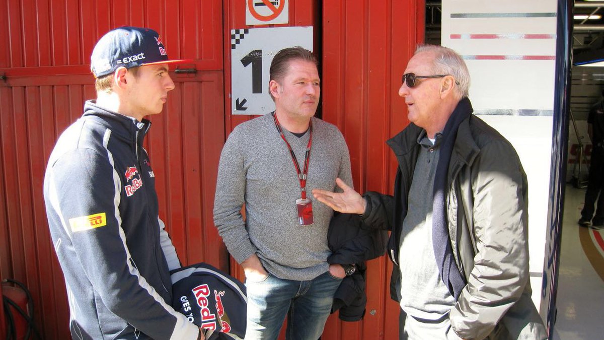 JordiCruyff's tweet photo. Here you are with Johan 2 months ago in Montmelo. Congrats, @Max33Verstappen &amp; Jos Verstappen. 2/2 https://t.co/N5GusowUgQ