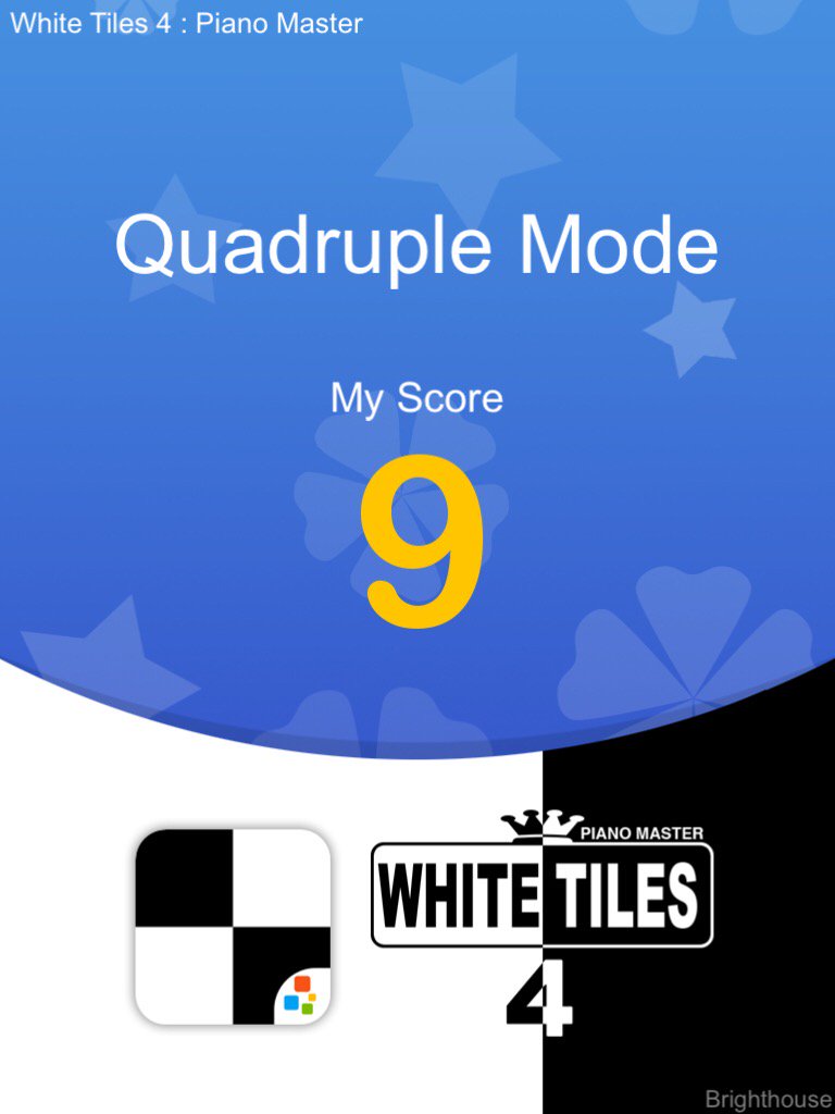 strengthmyboy's tweet photo. OMG! I got 9 points in "White Tiles 4" game. Download For FREE.
https://t.co/Svhf9cG5kq, https://t.co/pZAFlyfif8