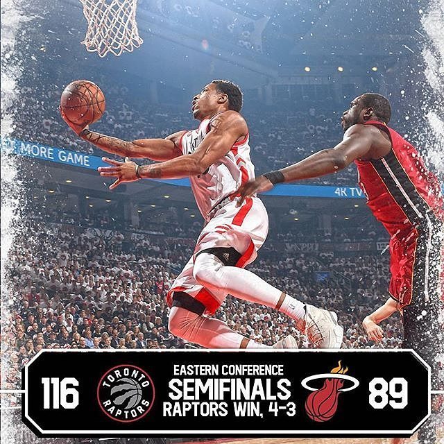 the_mixing_pot's tweet photo. #Toronto takes Game 7! #Raptors dominate #Heat to advance to 1st Conference Final in franc… https://t.co/CaVURxgQgt https://t.co/HID1FhN8w4