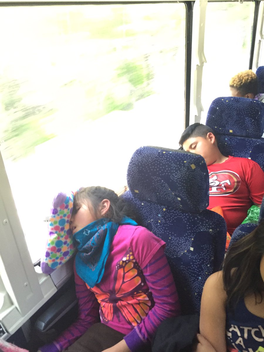 CambridgeASP's tweet photo. The bus ride home sure is quiet 💜💚💙❤️. It was a weekend we will NEVER forget! Thanks #ASPcares #ASPmatters https://t.co/3OzUWvH6nm