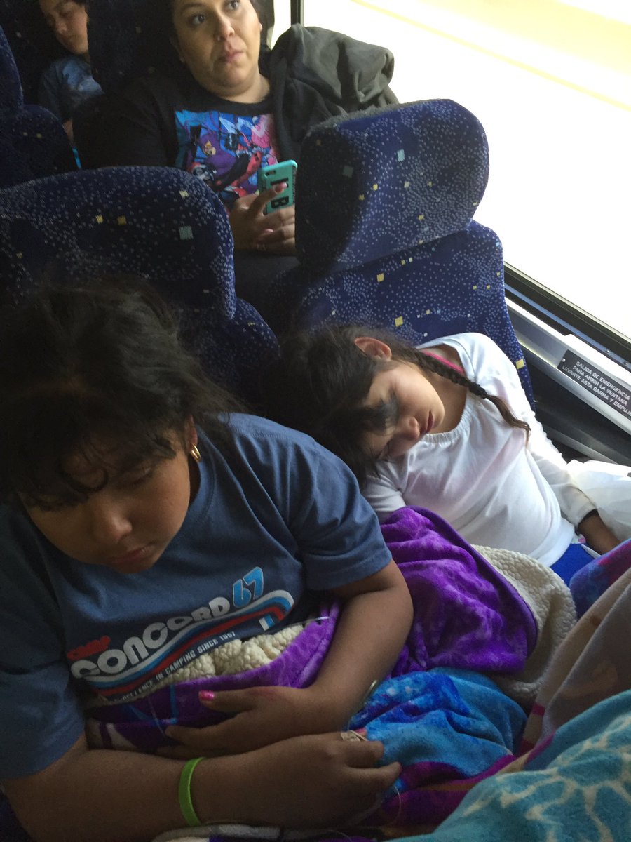 CambridgeASP's tweet photo. The bus ride home sure is quiet 💜💚💙❤️. It was a weekend we will NEVER forget! Thanks #ASPcares #ASPmatters https://t.co/3OzUWvH6nm