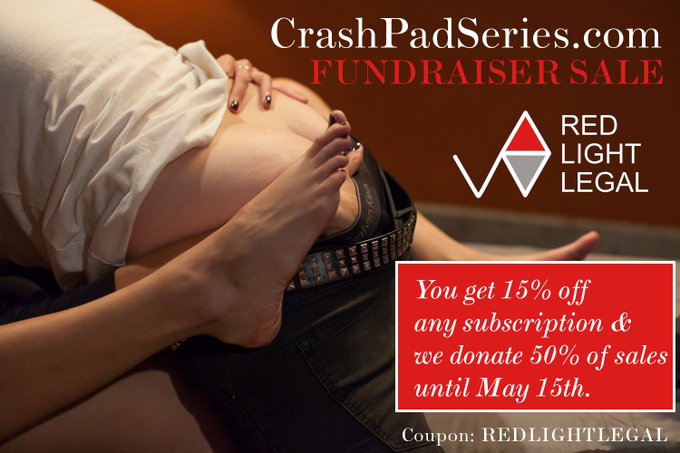 Last chance! Join queer porn @CrashPadSeries and @Redlightlegal gets 50% Code: REDLIGHTLEGAL https://t<a class="tags" href="/tag/crashpadseries">@crashpadseries</a><a href="/tag/sfpff"class="tags"><span>#sfpff</span></a>