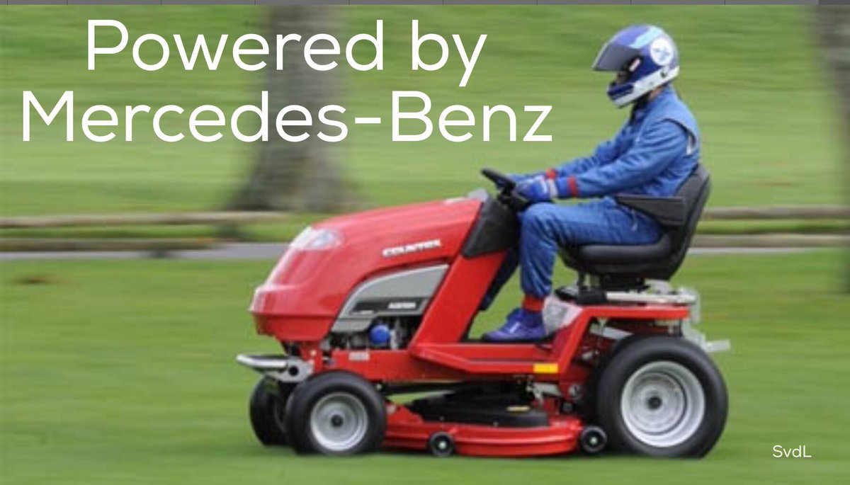 #MercedesAMGF1 sorry guy's...... Idea for Lewis as new career?
