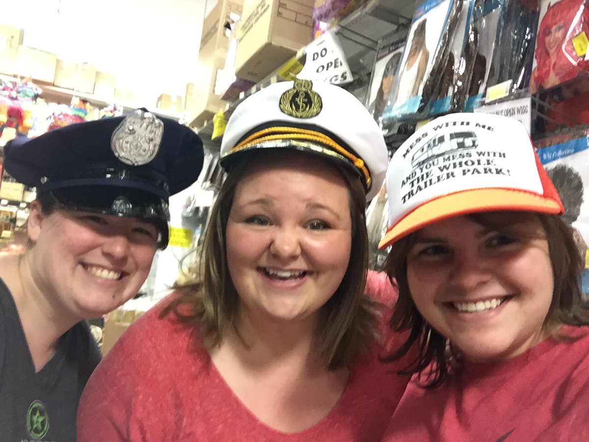 UWAdventures's tweet photo. Hats off to our #backtosummer party @PartyGalaxy #dontmesswiththetrailerpark https://t.co/F4euf18qtI