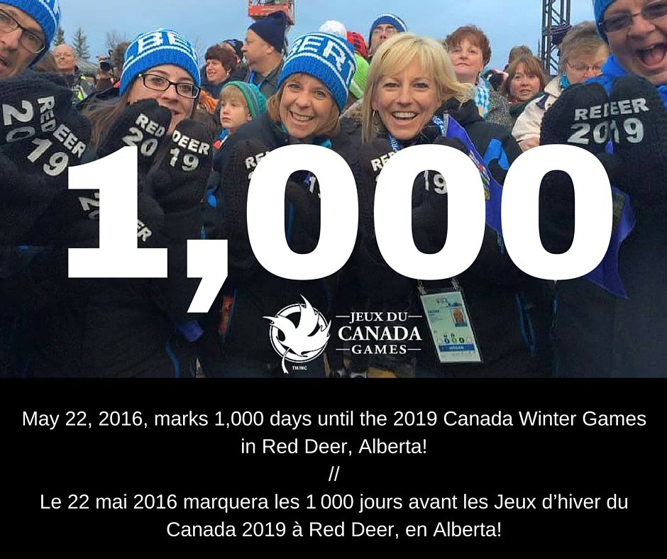 2019CanadaGames's tweet photo. In one week! // Dans une semaine! #cwg2019 #jdc2019 #reddder https://t.co/Q7IUacLRk9