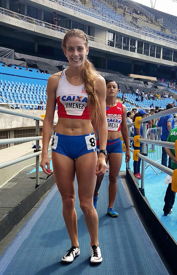 atleticachilena's tweet photo. Isidora Jiménez finalmente consigue medalla de Bronce en 100 mts (11.37seg) #errorenlapremiación #iberorio2016 https://t.co/Ybn0HafPMI