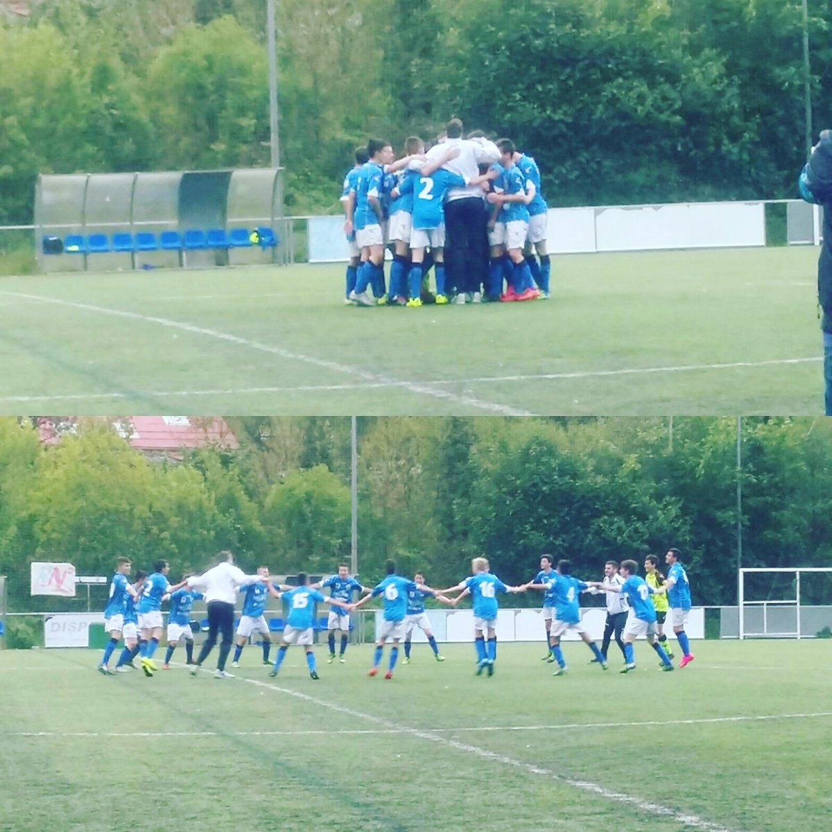 Hoy nuestro Cadete B se ha proclamado campeón de liga!  3 ascenso consecutivo de este grupo! Enhorabuena chavales!!