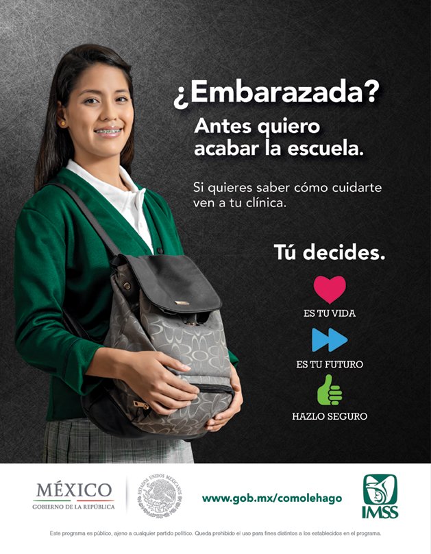 Tu_IMSS's tweet photo. Un embarazo adolescente o una infección de transmisión sexual, se pueden prevenir #Infórmate https://t.co/4jfExyBQda https://t.co/nhYDp3DMF7