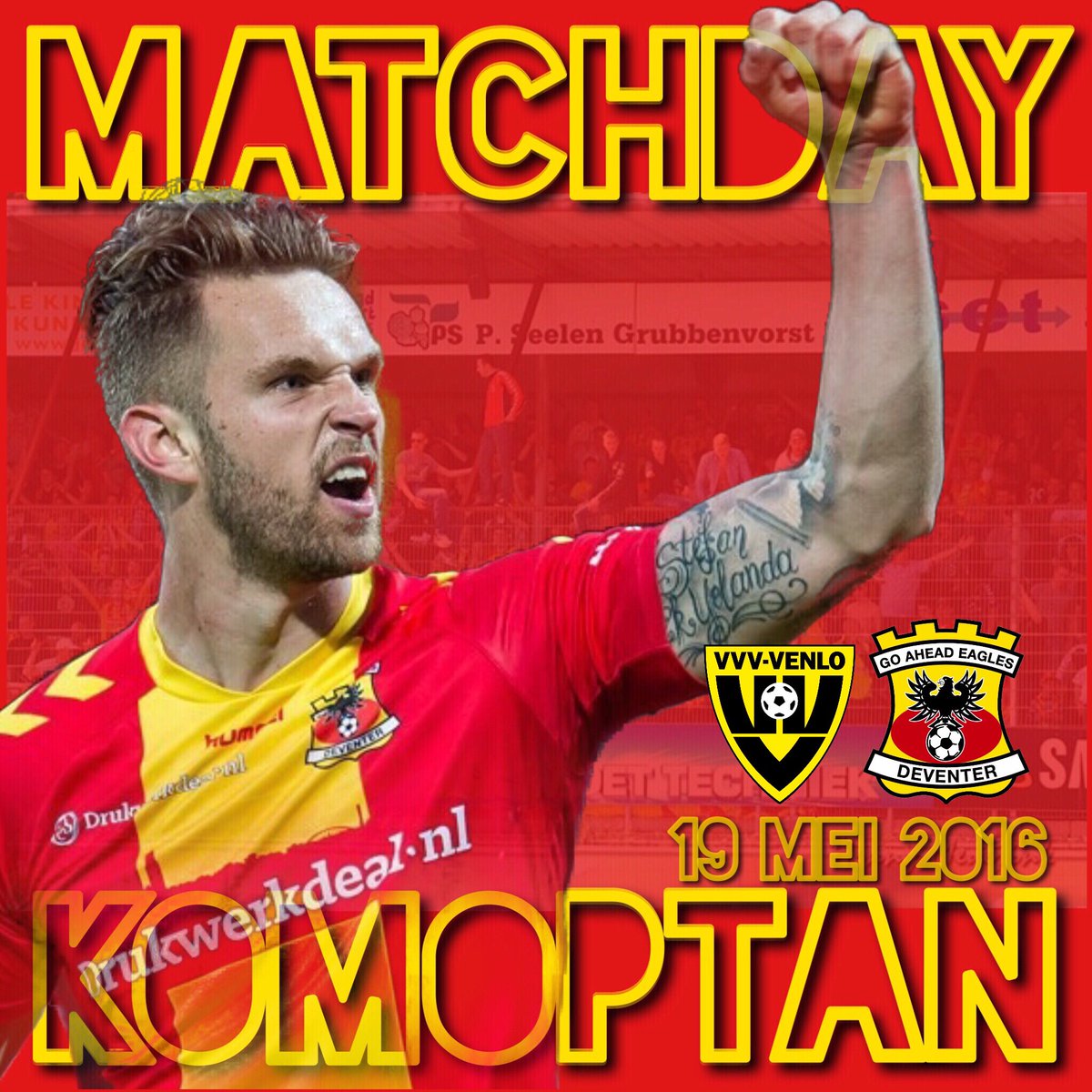 #MATCHDAY !! 
#KOMOPTAN !! #KOWET #vvvGAE