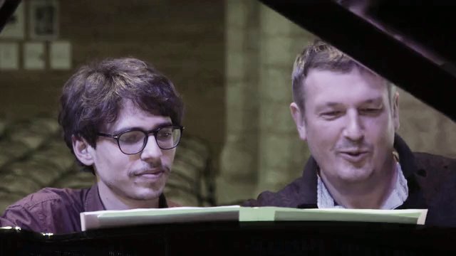 LDpianist's tweet photo. With Boris Berezovski. #lucasdebargue  https://t.co/DGgc0KOl9T https://t.co/wrUECdnPXx