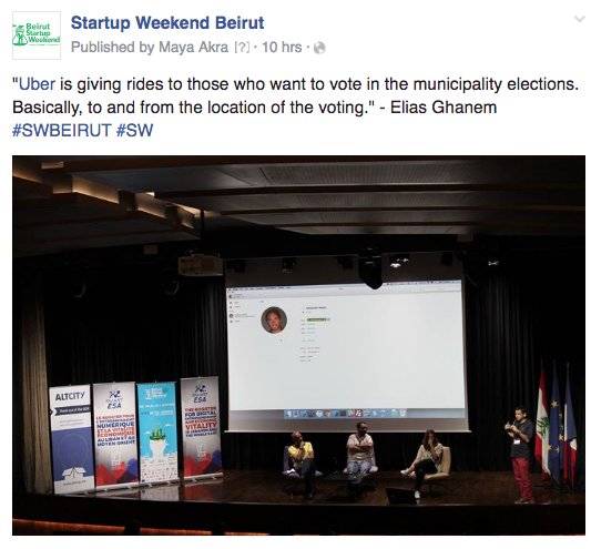mayaacra's tweet photo. Again :)
Your Skype Call with @sebwak from @uber_beirut
@ghanem_elias @SWBEIRUT #SWBE #SWBEIRUT
open #facebook! https://t.co/3CAZeo9m0m