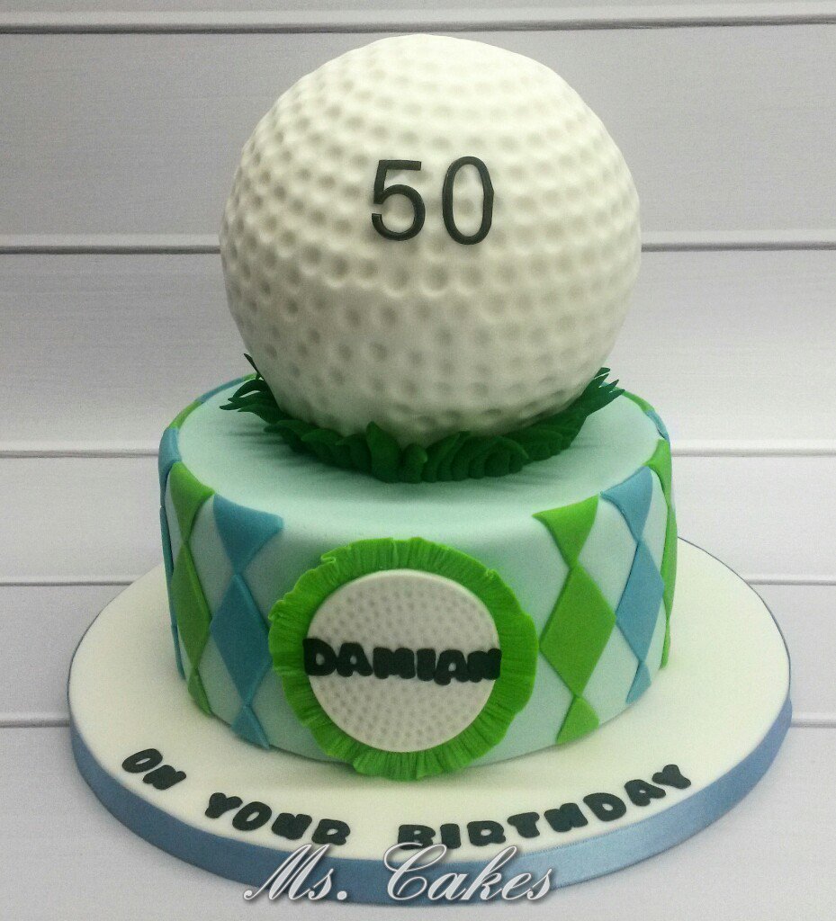 ms_cakeslb's tweet photo. A couple of golf inspired cakes. https://t.co/8kTKNmjSqr