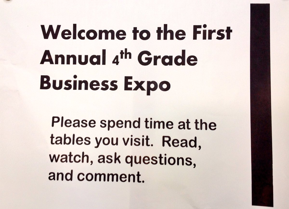 4th_haun's tweet photo. Our Business Expo went amazingly! #PBL Thanks @techclara for coming! https://t.co/okPfvDLgfQ