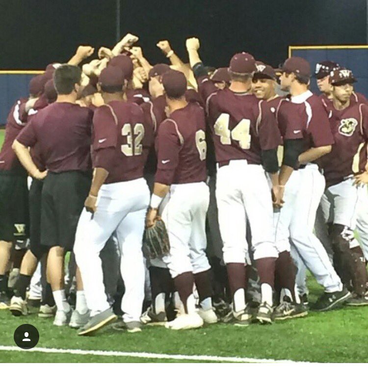 MDaugherty25's tweet photo. Shoutout to the @WalshUBaseball team. Voted last,finished 2nd. Never been more proud of a group of guys #Wu #family https://t.co/3MxZSMDJbN