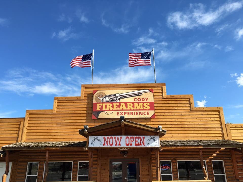 ShootwithCFE's tweet photo. We are now open! Come see us at 142 W Yellowstone Ave. Cody WY. Come shoot the guns that won the west! https://t.co/lG1MTOSH97