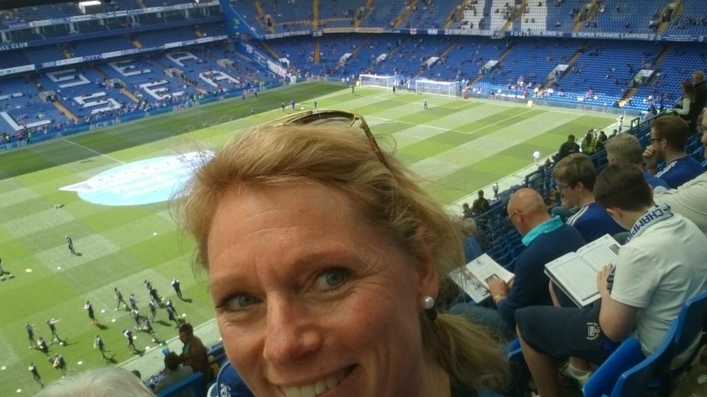 Chelsea - Lestetr idag Stanford Bridge... En.härlig upplevelse!