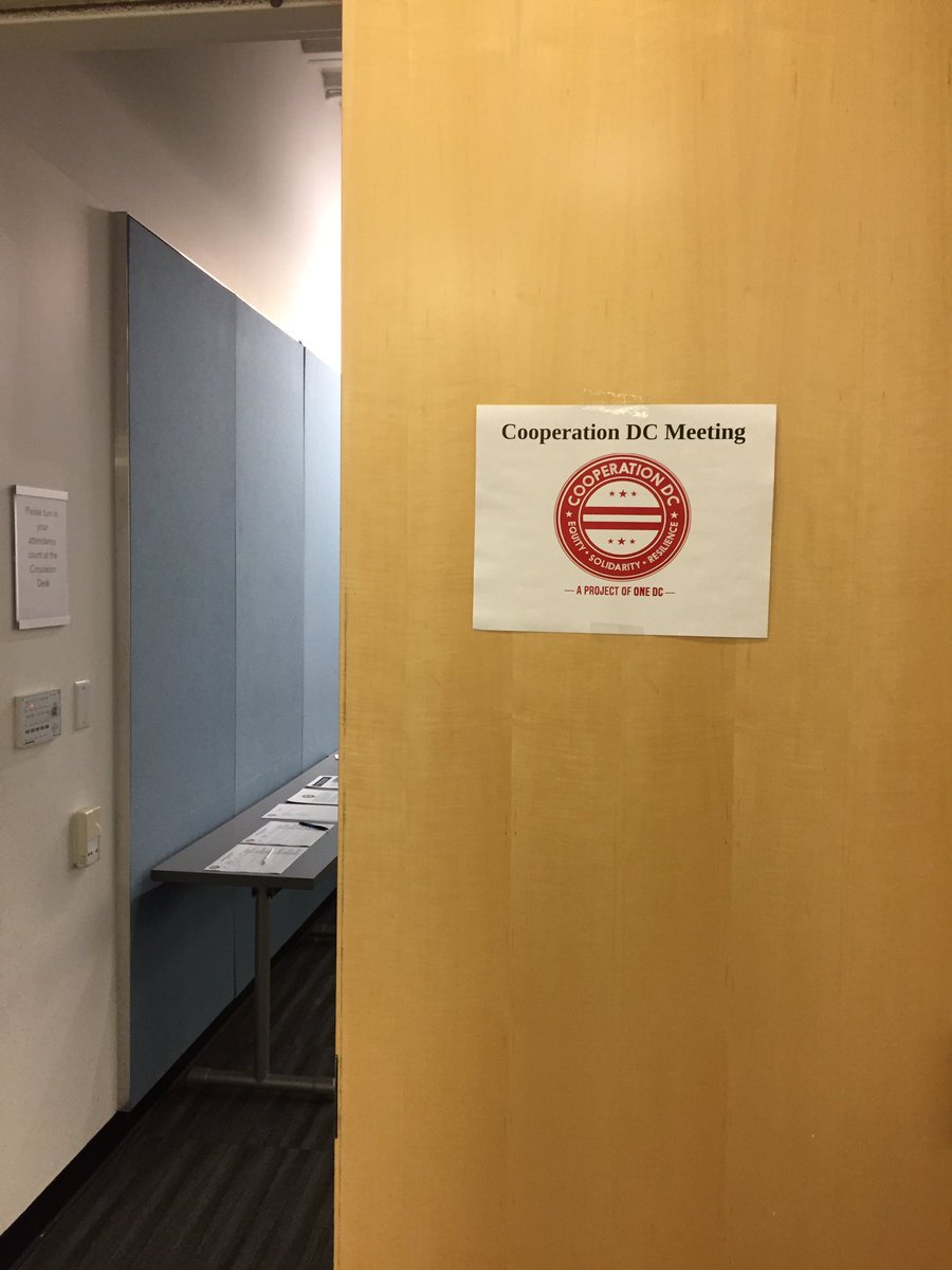 CooperationDC's tweet photo. We're about to get started at Shaw Library (1630 7th Street NW). Come find out how to get involved! #coopdc https://t.co/6xQkoGBOyc