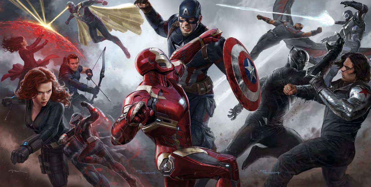 Captain America Civil War is now the sixth highest grossing superhero movie of all time.