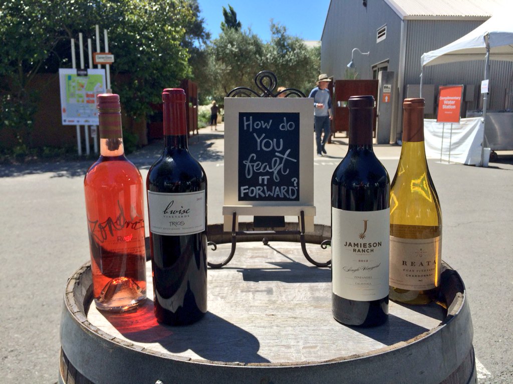 <a href="/JamiesonRanch/">Jamieson Ranch Vineyards</a> <a href="/BWiseVineyards/">B. Wise Vineyards</a> time lapse ready at <a href="/SunsetMag/">Sunset Publishing</a> #TheNewSunset #FEAST <a href="/RickMoonen/">Chef Rick Moonen</a> <a href="/Chef_Works/">Chef Works 👕👖🔥🔪</a> <a href="/Coravin/">Coravin</a>