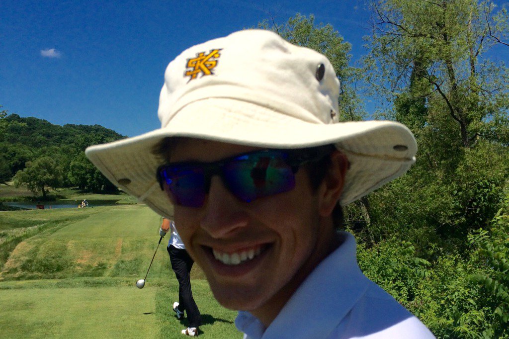 NCAAFranklin16's tweet image. Sweet @KSUOwlsMGolf hat gear! #BucketStyle #NCAAGolf