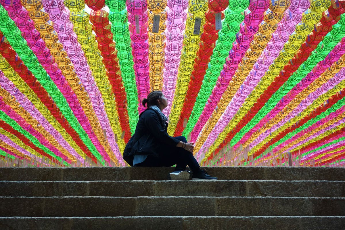 Buddha hat Geburtstag! Letztes Jahr war ich zu dieser Zeit in Busan, Südkorea. weltumschreibung.de/buddhas-geburt…