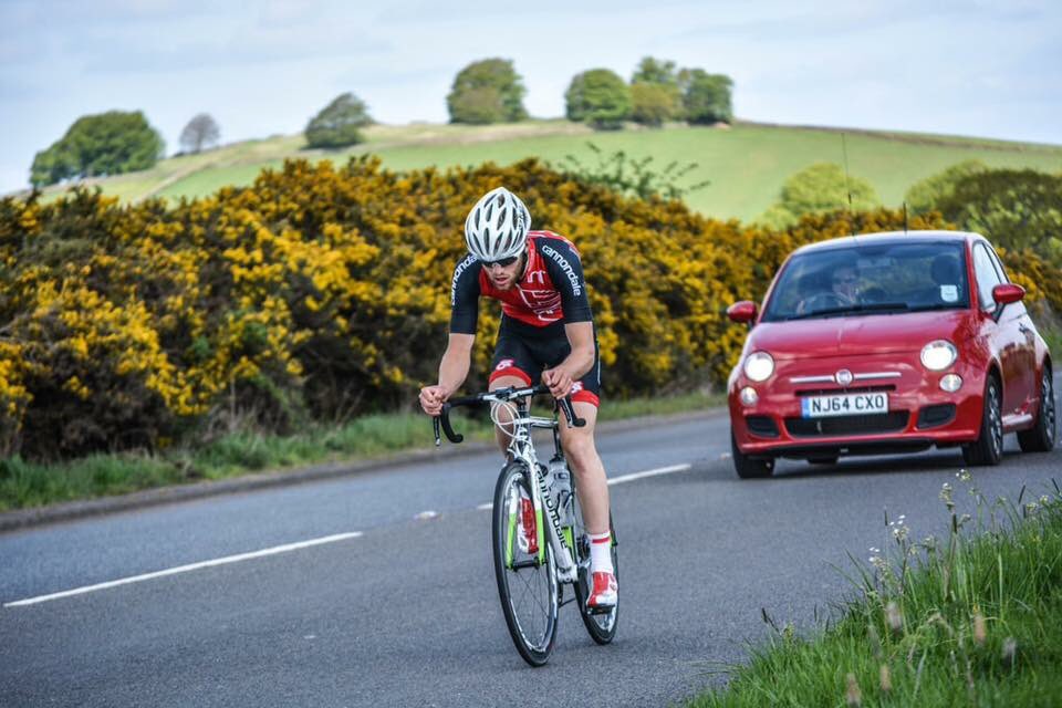 Ed on his way to victory today at Lazenby