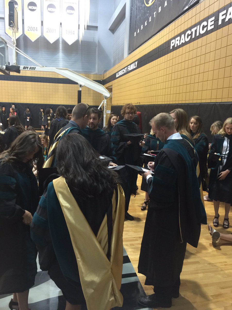 MizzouSHPPT's tweet photo. It's almost time for graduation #MIZDPT #TheLast44 https://t.co/lSBKycJzQG
