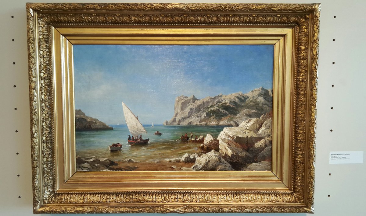 chassespleen13's tweet photo. Raphaël #Ponson, l'inventeur des calanques, au musée @RegardsProvence de #Marseille https://t.co/m9oOBouOyW
