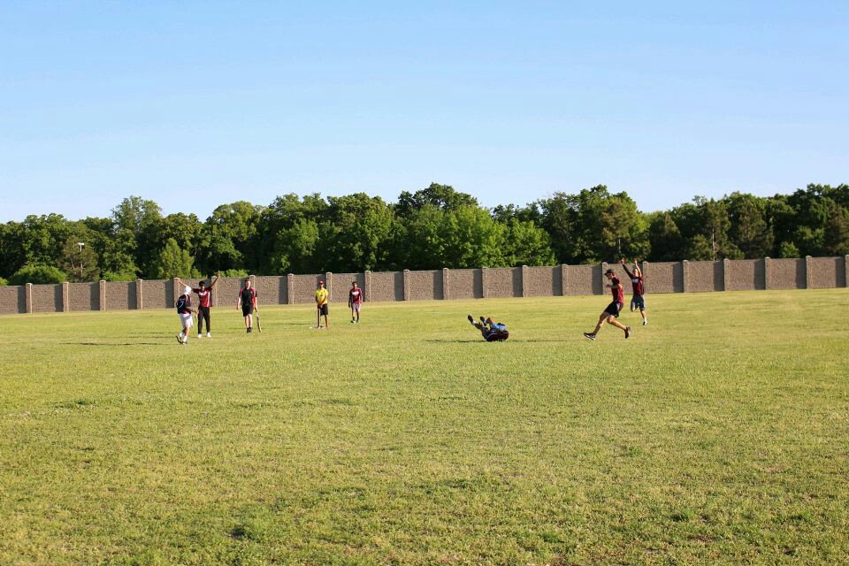 JenksCricket's tweet photo. Graduation is tomorrow. We left our mark for sure https://t.co/eU48DUSyas