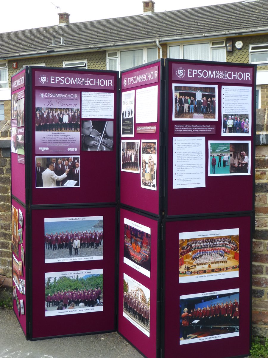 emvc_epsom's tweet photo. EMVC was at the Cheam Fair yesterday giving out flyers for our concert, hunting for members and selling CDs. https://t.co/oAqpL41Ibg