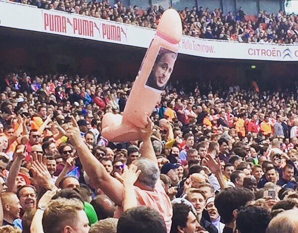 Touching Gabby Agbonlahor tribute from Villa fans today. #avfc