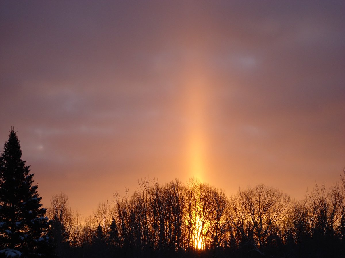 FalconsLairR's tweet photo. Sunrise, taken by Glenn #sunrise #northernontario #FalconsLair https://t.co/TPu7mptpyI