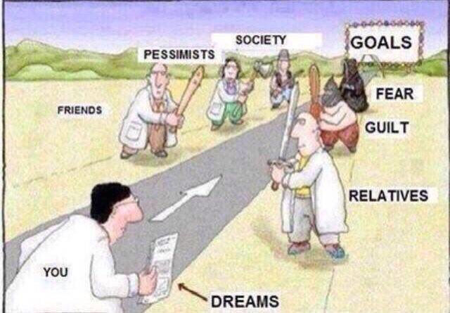 تذكر ..
لن تدرك النجاح إلَّا بعد إجتياز الكثير من العوائق وتجاهل الكثير من المحبطين ..!!