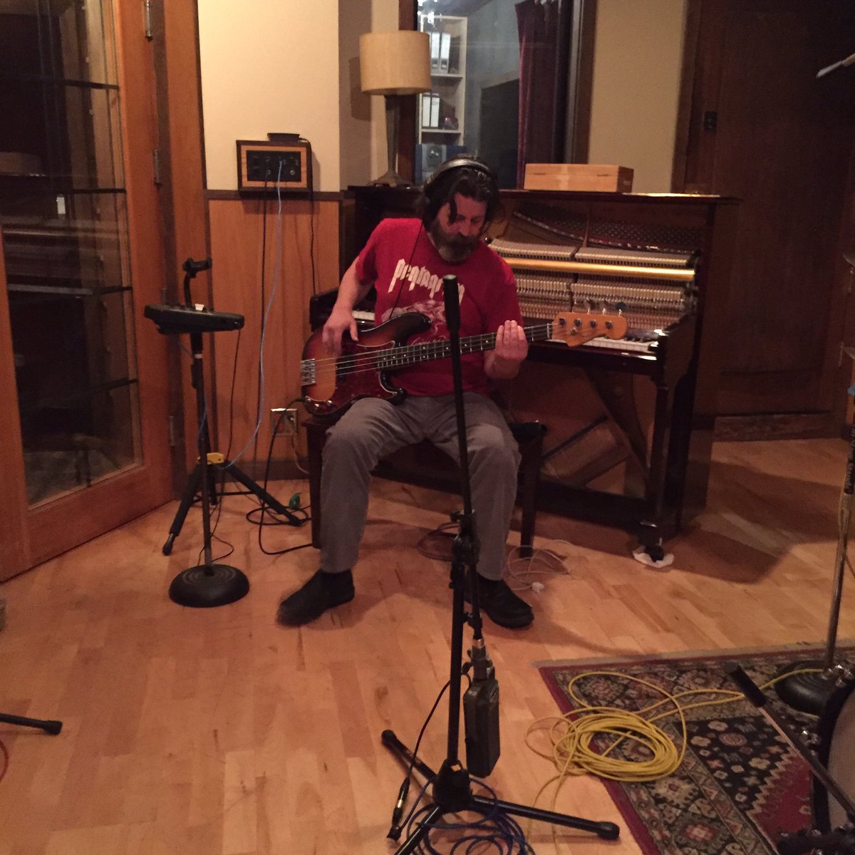 Hello from the studio! Rick!