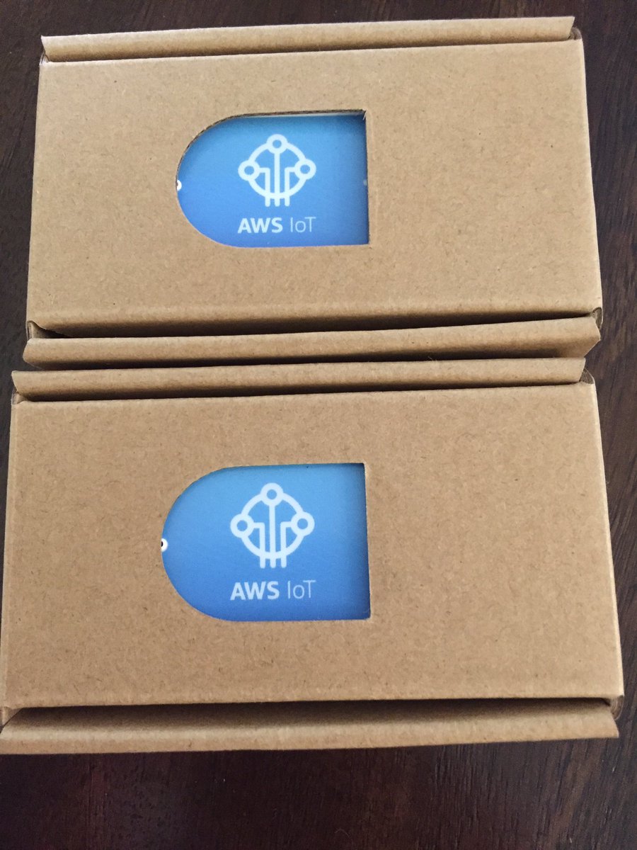 casron's tweet photo. That was quick. AWS IoT buttons already here. https://t.co/VGZgfC7mN1