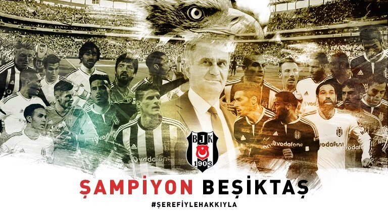#ŞEREFİYLEHAKKIYLA ŞAMPİYON BEŞİKTAŞ