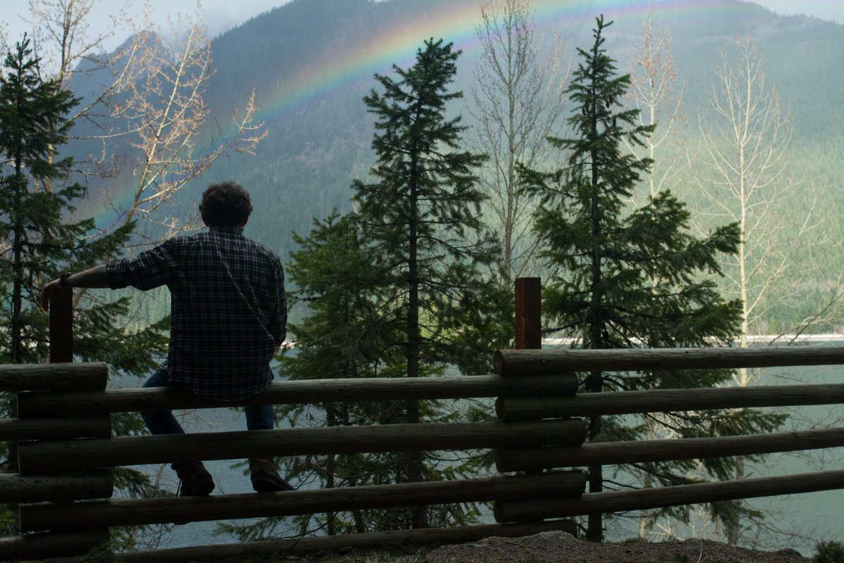 ThePassLife's tweet photo. Come up and find your magic place.  [P: @smellysasquatch] #thepasslife #getoutside #rainbows #exploremore https://t.co/5x8ns6RA1v