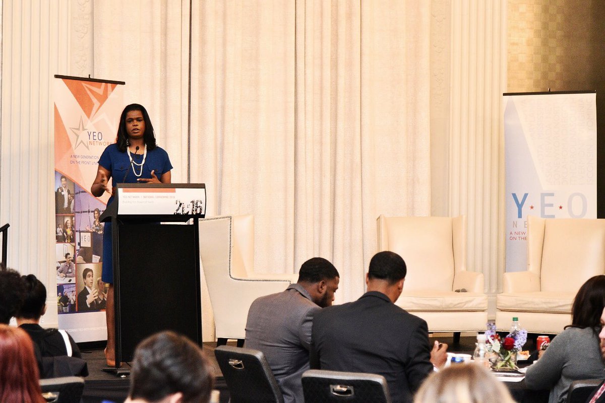 Closing lunch plenary at YEO2016. <a href="/KimFoxxforSA/">KimFoxxforSA</a> <a href="/YEOnetwork/">Young Elected Officials</a> 📸: <a href="/ChrisJStudios/">Christopher Thomas</a>