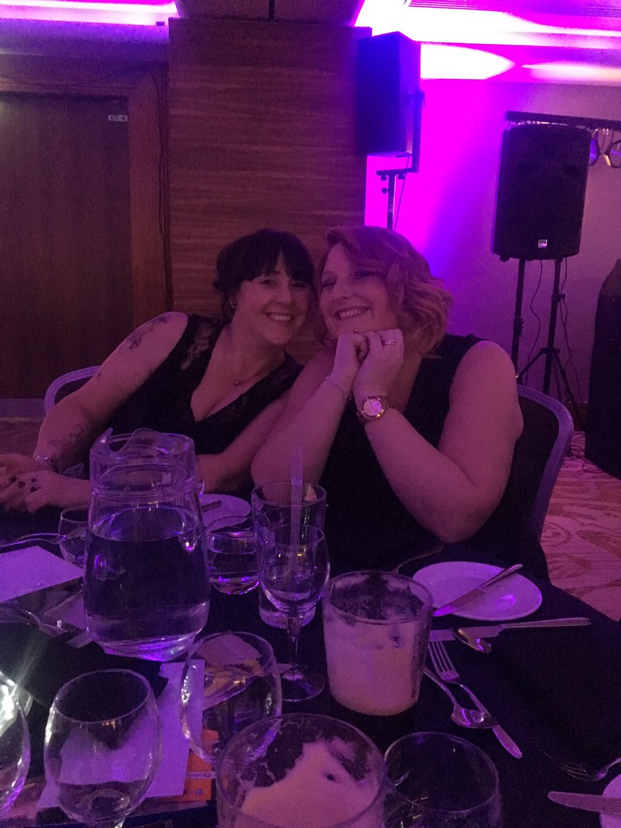 shelleylane_'s tweet photo. Fab night so far #hairandbeautyawards #Wales2016 @CreativeOceanic @milkshakehairuk https://t.co/ZoON0feKqm