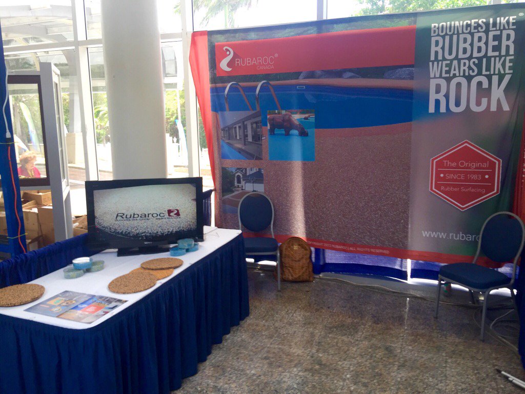 RubarocInt's tweet photo. Come along to the #Barbados #HomeShow at Lloyd Erskine Sandiford Centre today & see #Rubaroc for yourself! #BMEX2016 https://t.co/MvqVIgmmDb