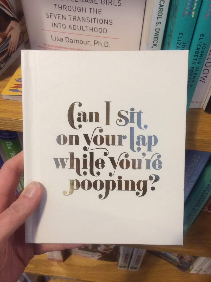 Poopingpeople's tweet photo. Bookstores always ask the best questions.
@ParnassusBooks1
#matthewcarroll #toddlerspoop #pooplife #pooisnottaboo https://t.co/KVuH02hQiO