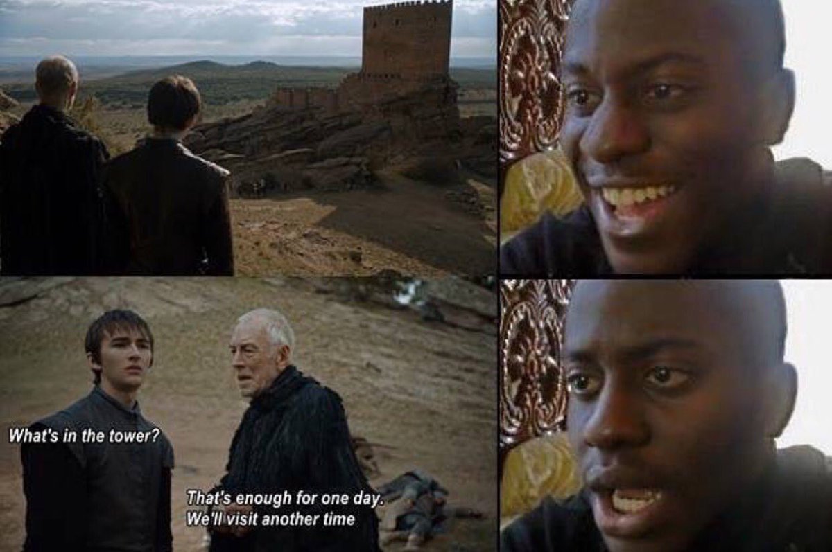 My reaction to the Tower of Joy scene