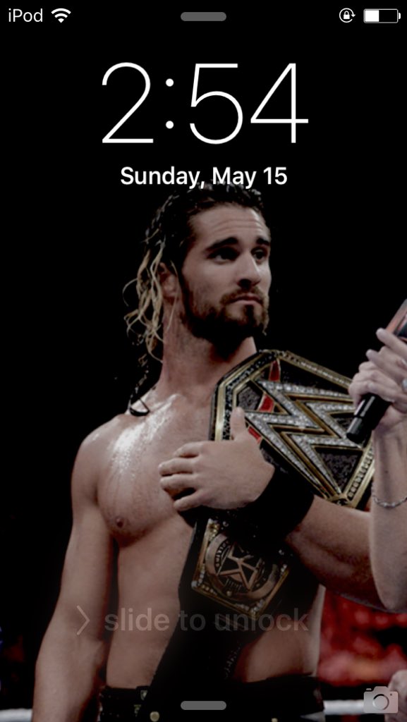 Another Seth Rollins lockscreen
RT if you want it