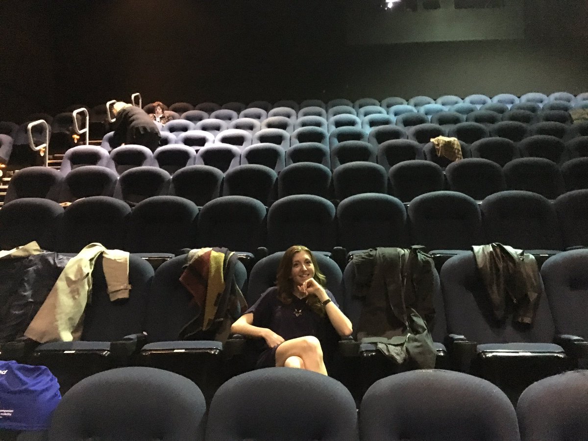 doingjewishfilm's tweet photo. Fending off seats in the wild of @CineplexMovies for the final screening of #DoingJewish at #TJFF2016! https://t.co/1A4pMhpEPx