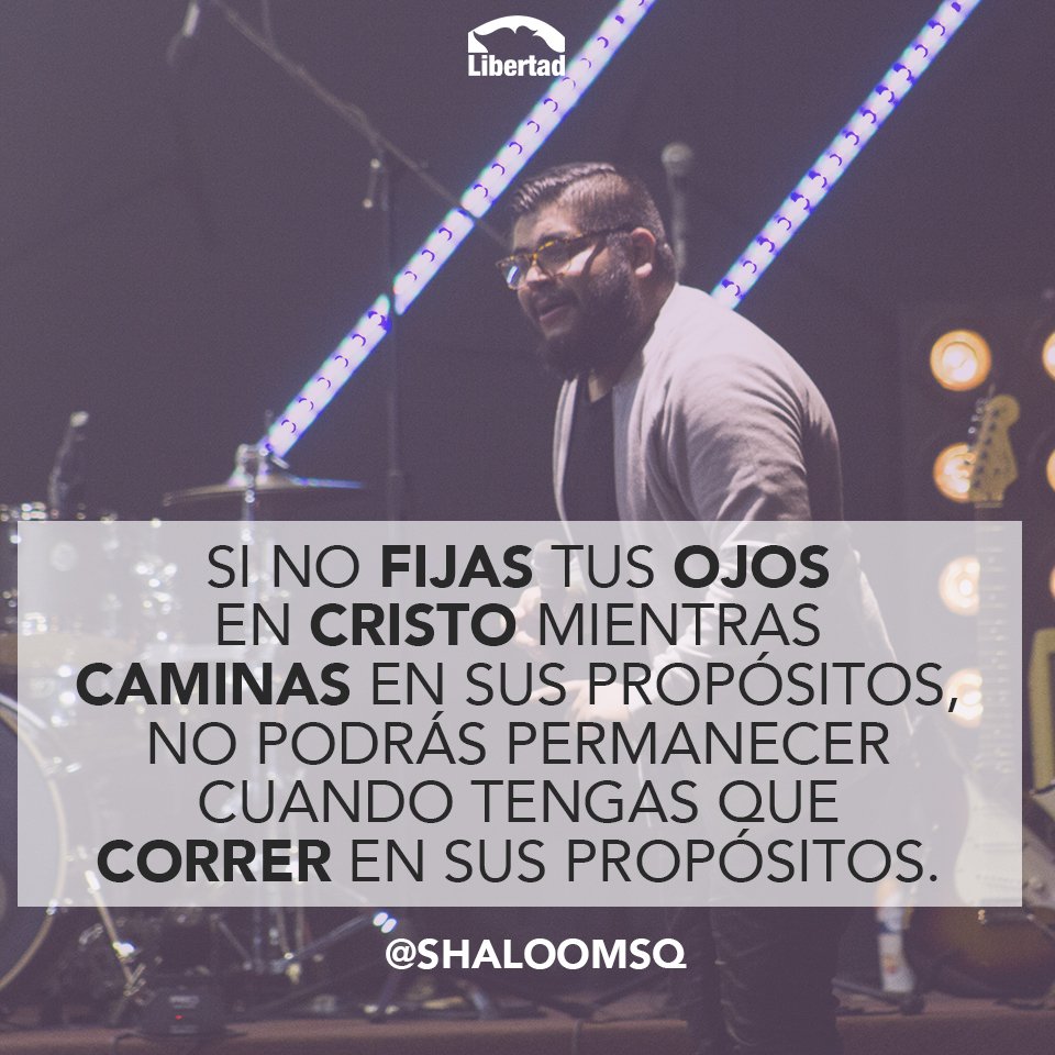 iglibertad's tweet photo. ¡Hoy fue un Domingo con un mensaje edificante para nuestras vidas "Fija tus ojos en Cristo"! @ShaloomSQ https://t.co/qJnAgUnPZd