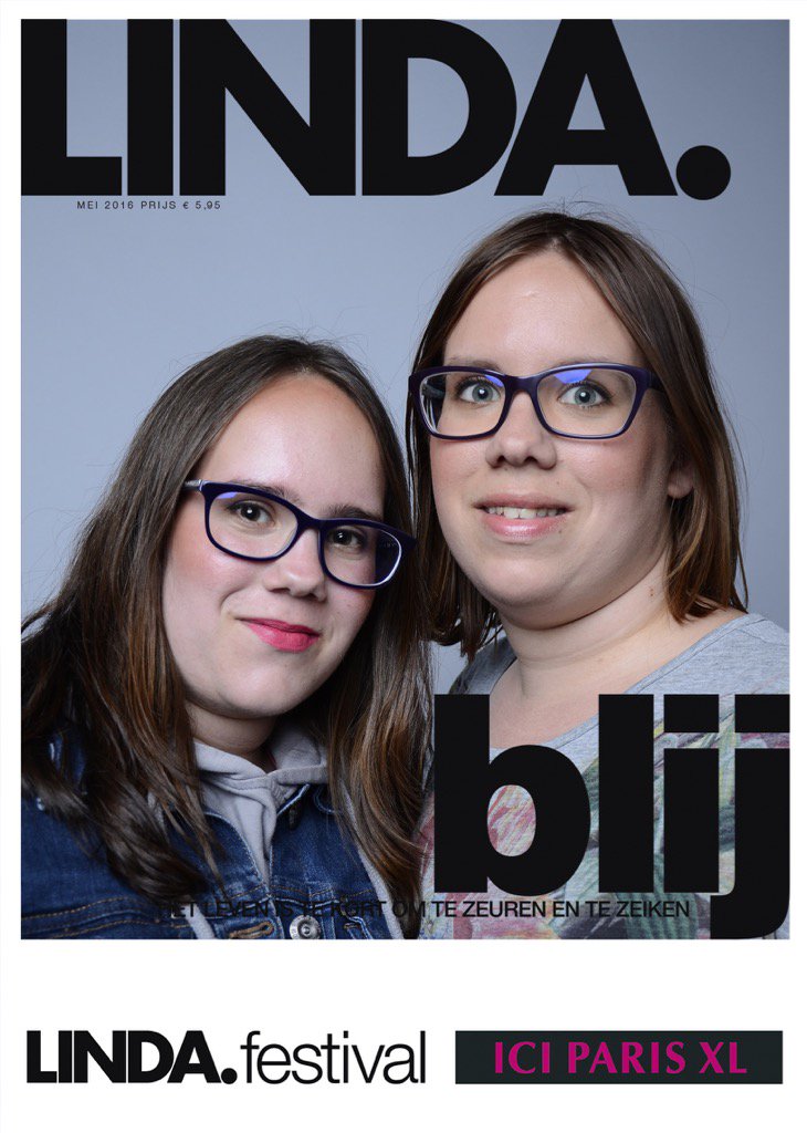 Lisanne2212's tweet photo. Mooie make-up door de dames van @IPXL_Nederland bedankt!! Natuurlijk daarna op de cover! #lindafestival2016 https://t.co/PtoNSwnEp5